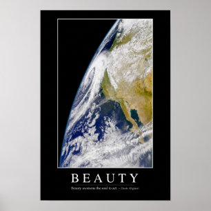 Beauty: Inspirational Quote 1 Poster
