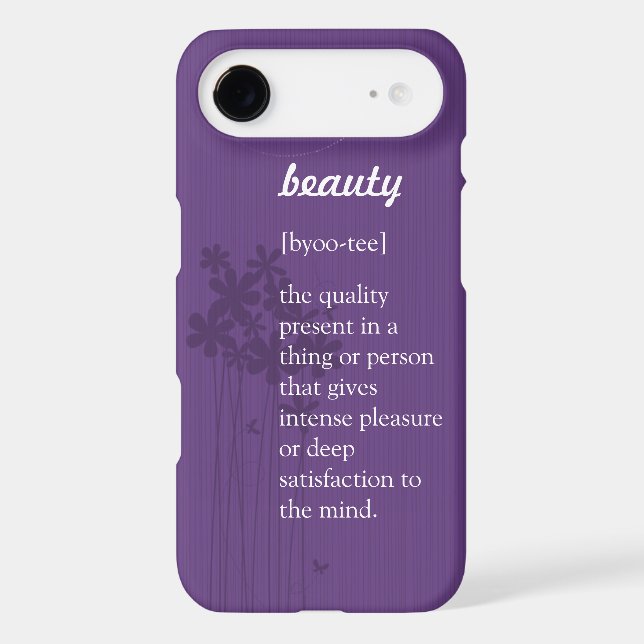 Beauty iPhone Case (Back)