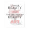 Beauty is Art Retro Quote Stylist Salon Print