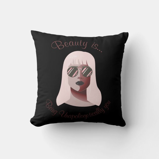 "Beauty is..." collection Cushion (Front)