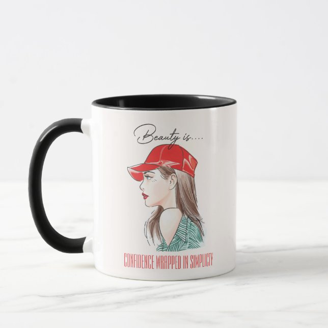 "Beauty is..." collection Mug (Left)