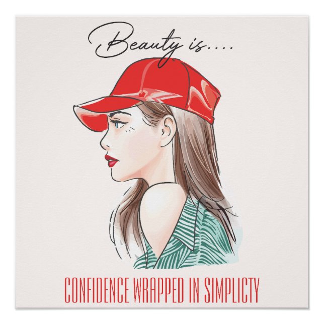 "Beauty is..." collection Poster (Front)