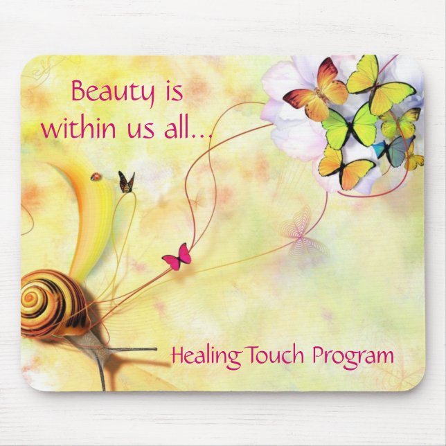 Beauty is within us all... mouse pad (Front)