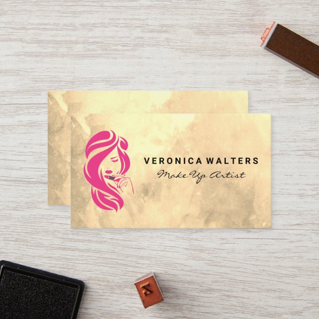 Beauty Logo | Hair and Make up Loyalty Card (Front/Back In Situ)
