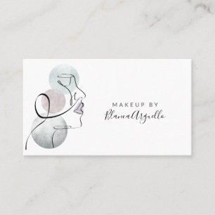 Beauty Logo Makeup Artist Business And Appointment Business Card