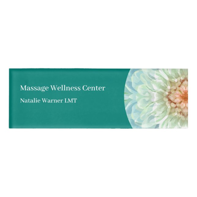 Beauty Medical Massage Name Tag (Front)