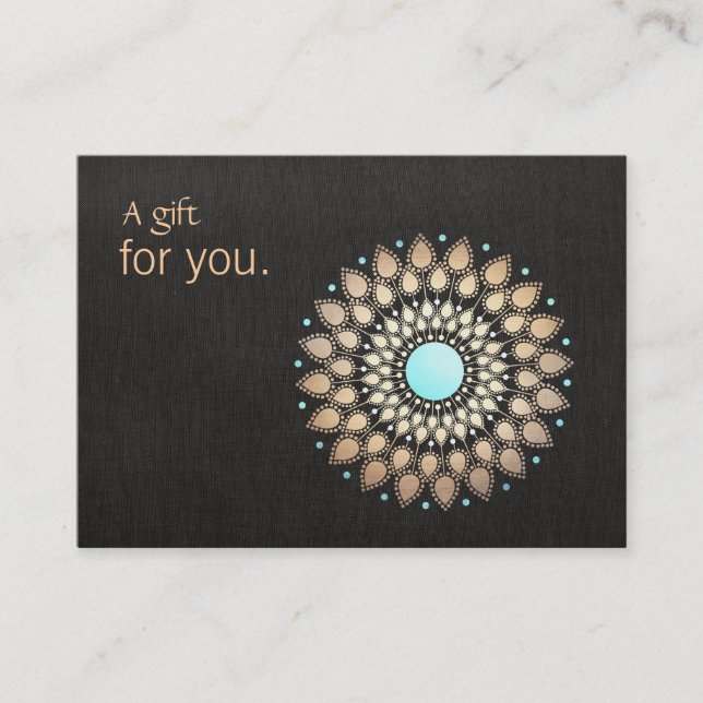 Beauty & Natural Wellness Retail Gift Certificate (Front)