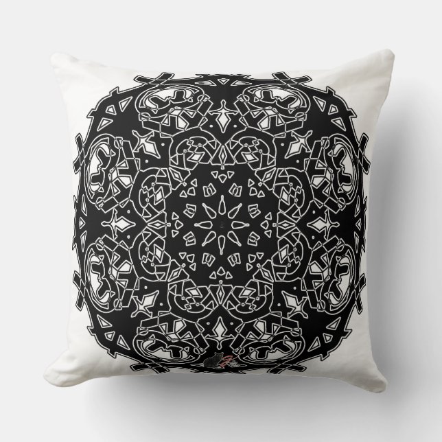 Beauty Octa Glyph Pillow (Front)