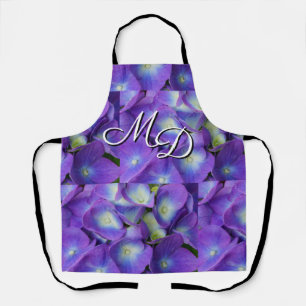 Beauty Of a Blue Hydrangea Apron