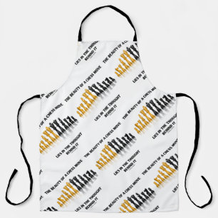 Beauty Of A Chess Move Lies In Thought Behind It Apron