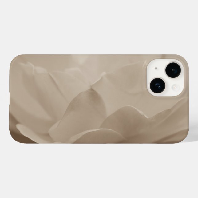 Beauty Of A Rose Sepia Case-Mate iPhone Case (Back (Horizontal))