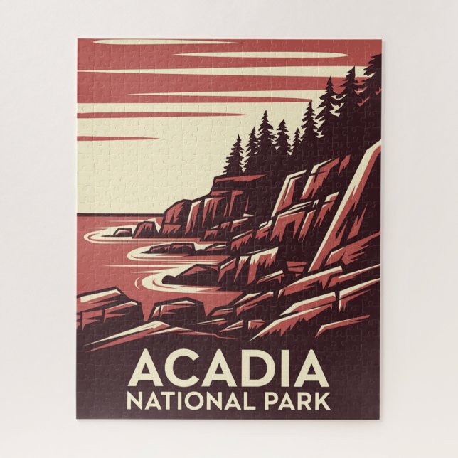 Beauty of Acadia National Park Jigsaw Puzzle (Vertical)