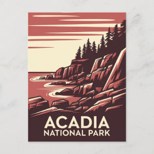 Beauty of Acadia National Park Postcard