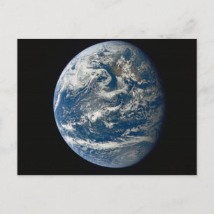 Beauty of Earth from Space Postcard