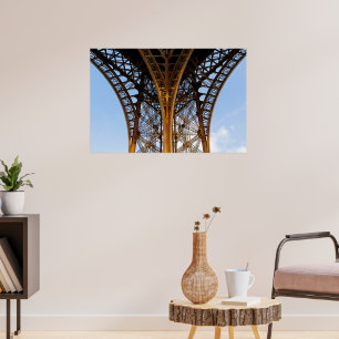 Beauty of Eiffel Tower in Paris Poster