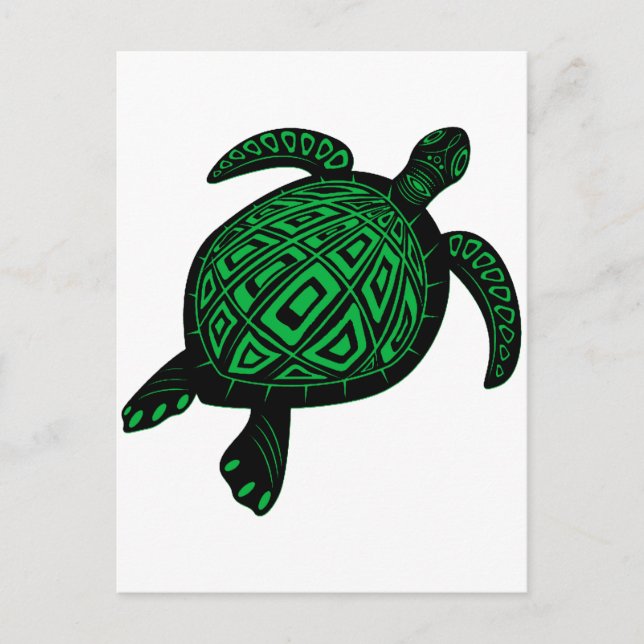 BEAUTY OF GREEN POSTCARD (Front)