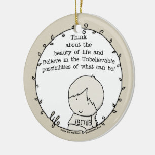 Beauty of Life Ceramic Tree Decoration