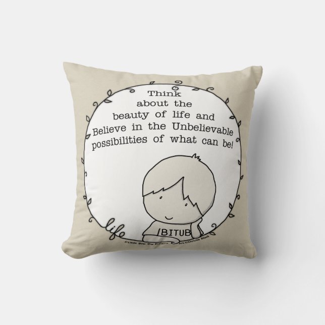 Beauty of Life Cushion (Front)