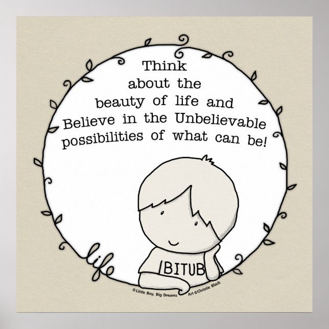 Beauty of Life Poster (Front)