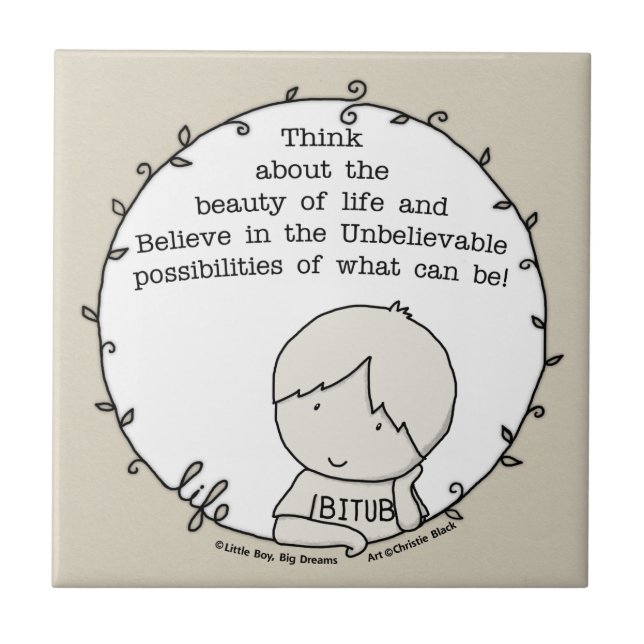 Beauty of Life Tile (Front)