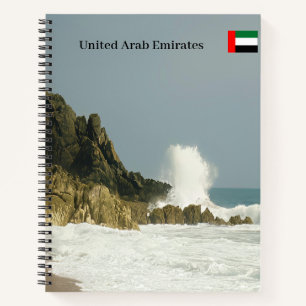 Beauty of the coastline Notebook
