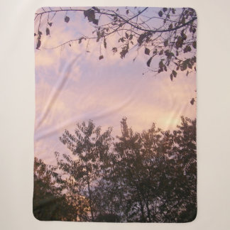 Beauty of the Dusk Sherpa Blanket