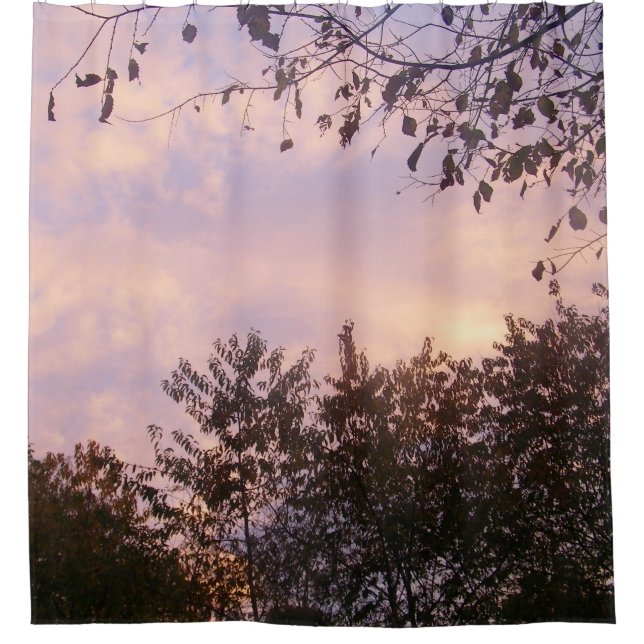 Beauty of the Dusk Shower Curtain (Front)