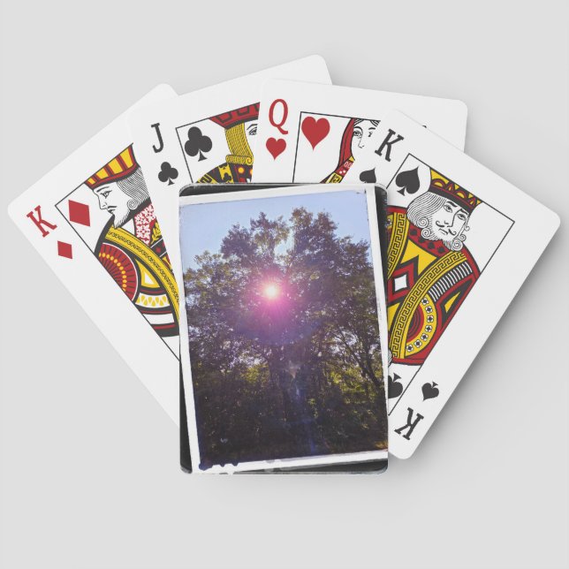 Beauty of the Sun Playing Cards (Back)