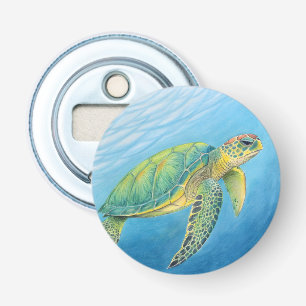 Beauty of the turtle bottle opener