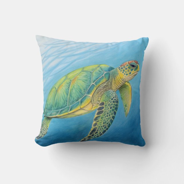 Beauty of the turtle cushion (Front)