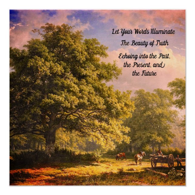 Beauty of Truth Poster (Front)