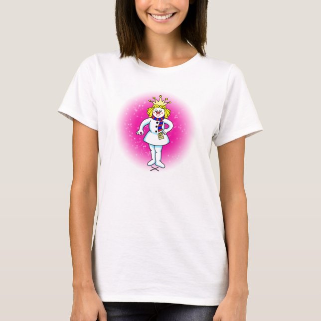 Beauty Pageant Snow Queen T-Shirt (Front)
