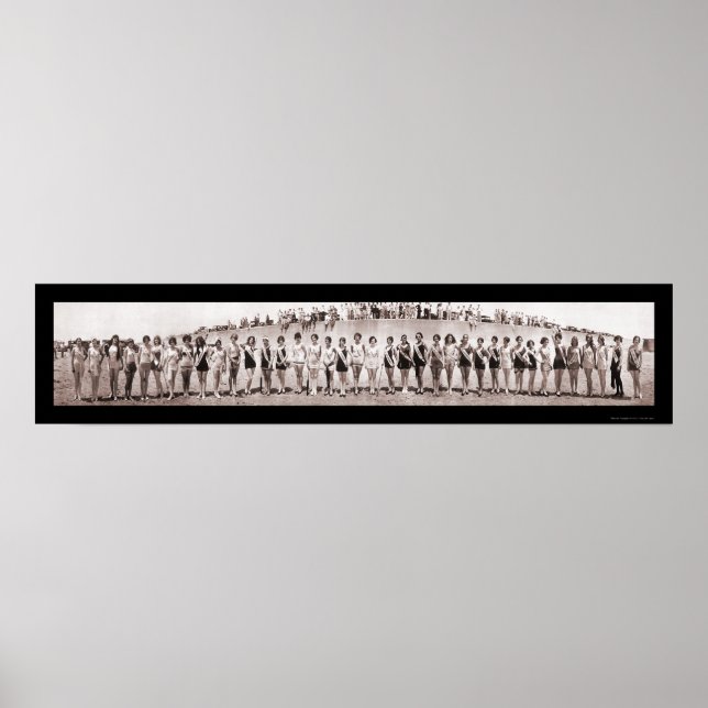 Beauty Pageant Texas Photo 1927 Poster (Front)