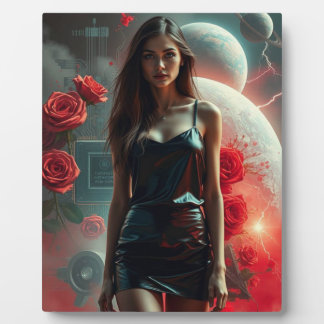 Beauty, Planets, Flowers and AI Plaque