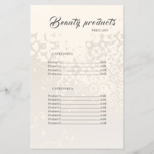 Beauty Products Elegant Frame Price List