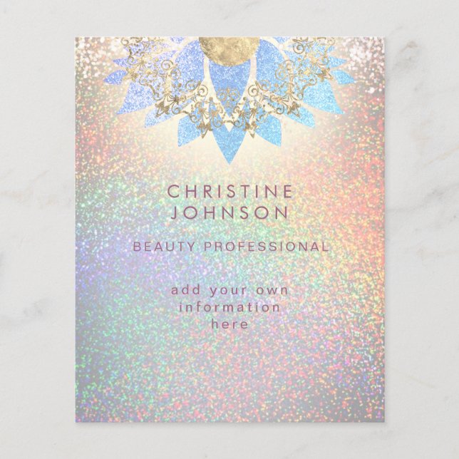 beauty professional flyer (Front)