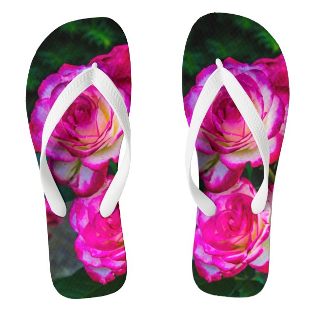 Beauty Roses Thongs (Footbed)