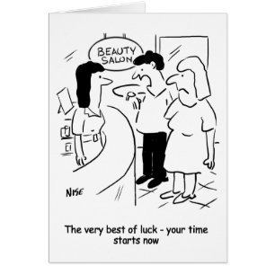 Beauty salon - Against the Clock! Funny Birthday 