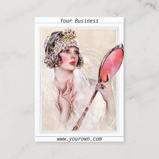 Beauty Salon Business Business Card 2 (Front)