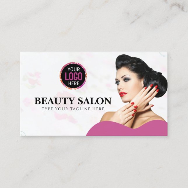BEAUTY SALON BUSINESS CARD (Front)