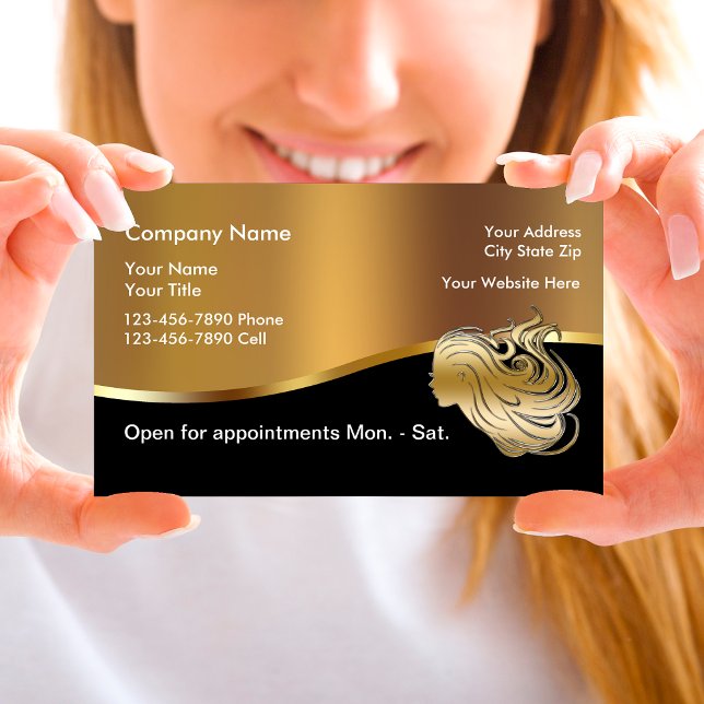 Beauty Salon Business Cards (Creator Uploaded)