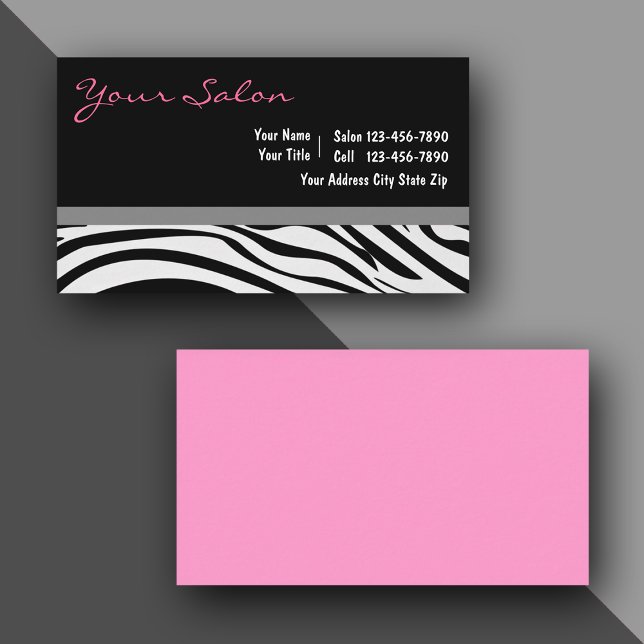 Beauty Salon Business Cards (Creator Uploaded)