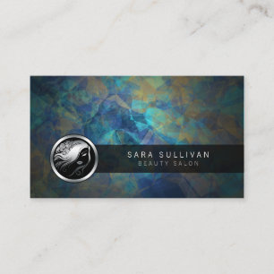 Beauty Salon Hair Style Icon Business Card