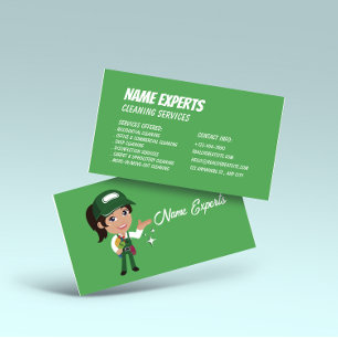 Beauty Salon Hairstylist Script Business Card