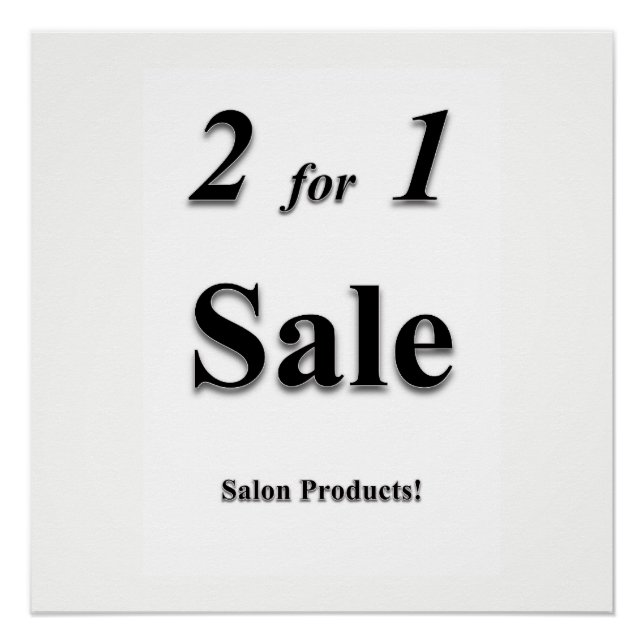 Beauty Salon, Nail salon, barbershop posters (Front)