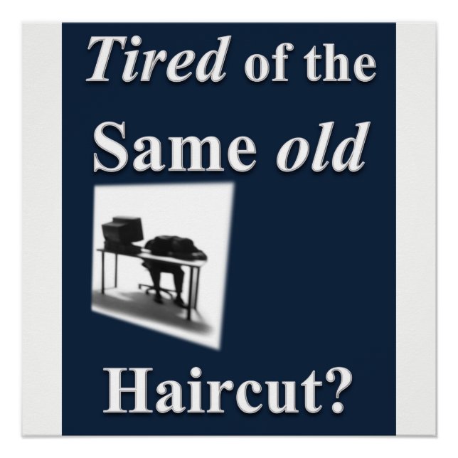 Beauty Salon, Nail salon, barbershop posters (Front)