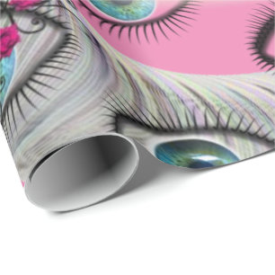 Beauty Salon, Nail Salon & Spa  Eye Makeup Shadow Wrapping Paper