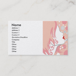 Beauty Salon or Fashion Boutique Business Card