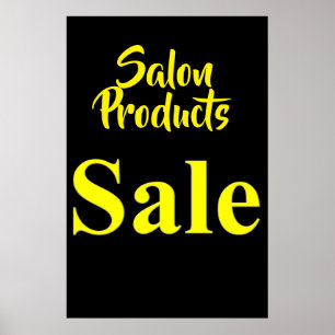 Beauty Salon Products Sale Barbershop Posters