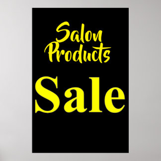Beauty Salon Products Sale Barbershop Posters